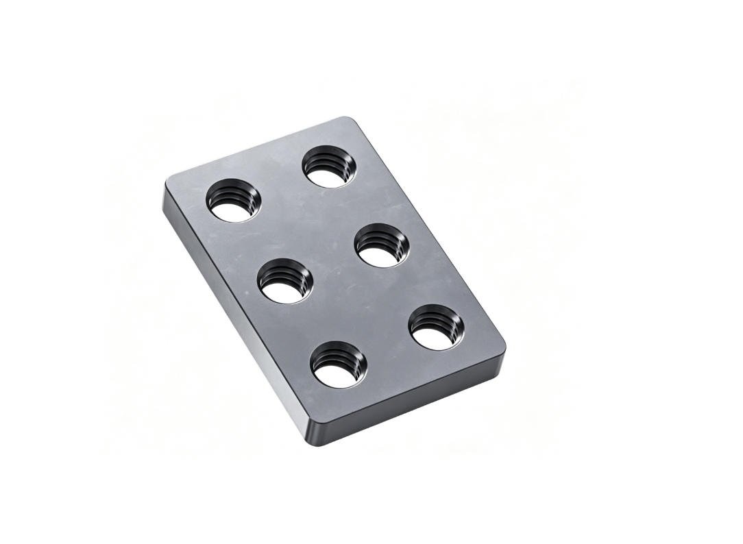 Sintered flange and plate, from current production